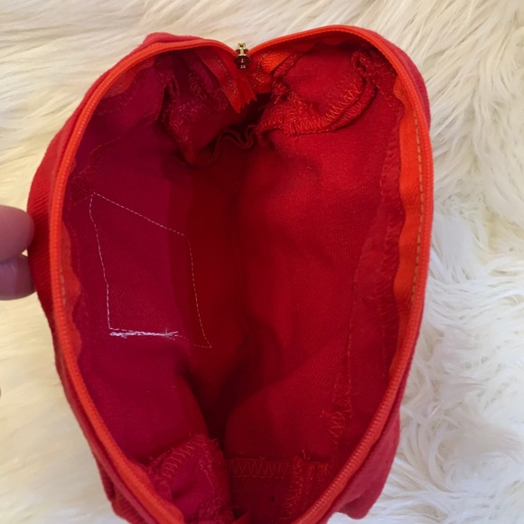 Danny First Red Cosmetic Case/Pouch •good used - Picture 4 of 4